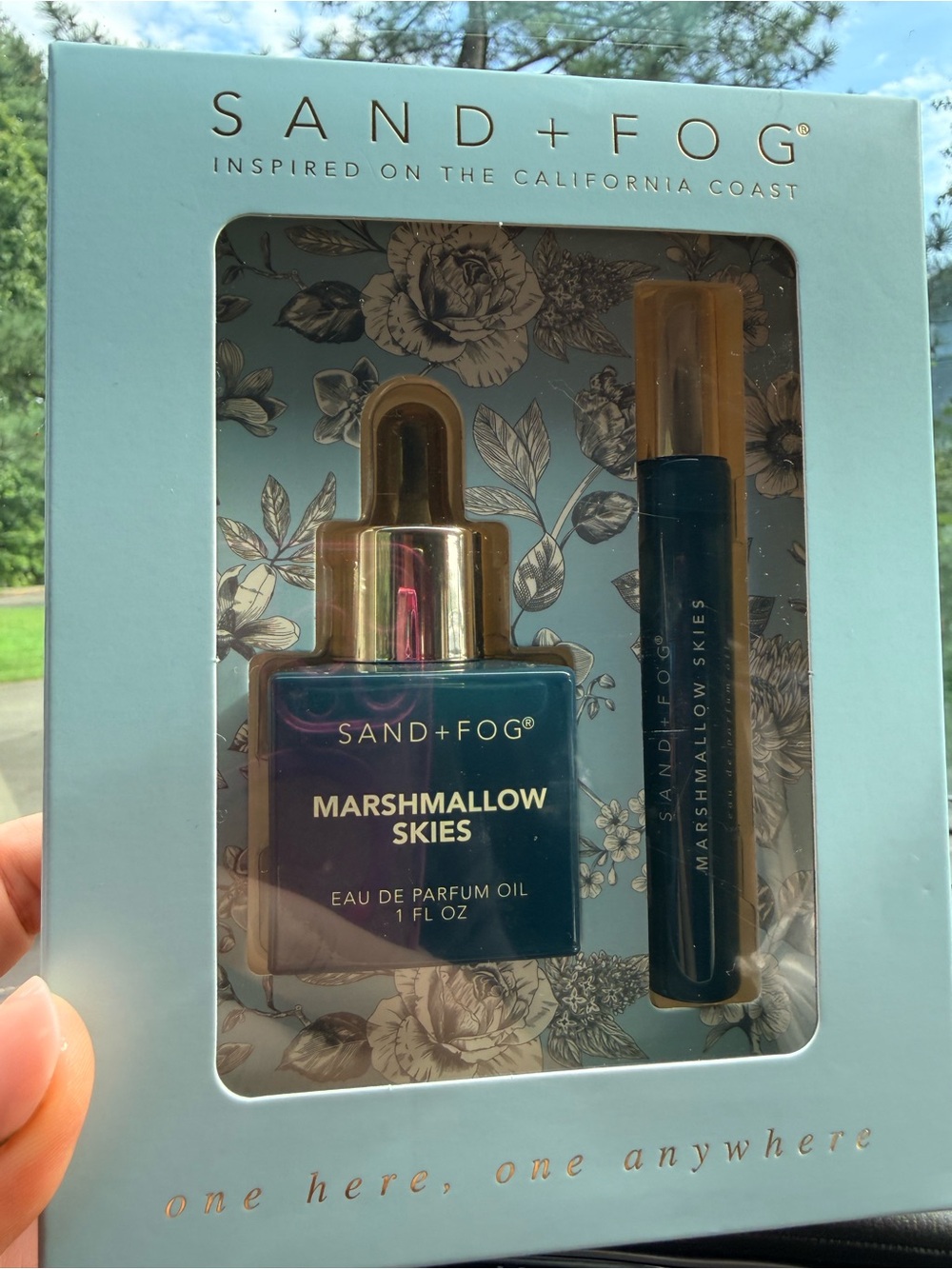 Marshmallow Skies gift set Oil - Blue 30 ml oil and 10 ml roller ball